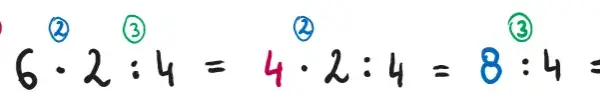 Zasady w matematyce: unikaj błędów w kolejności działań matematycznych