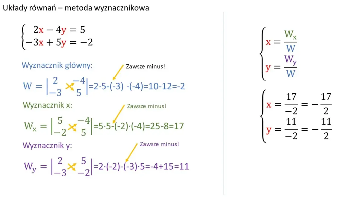 Jak wskazać, który układ równań jest równoważny układowi?
